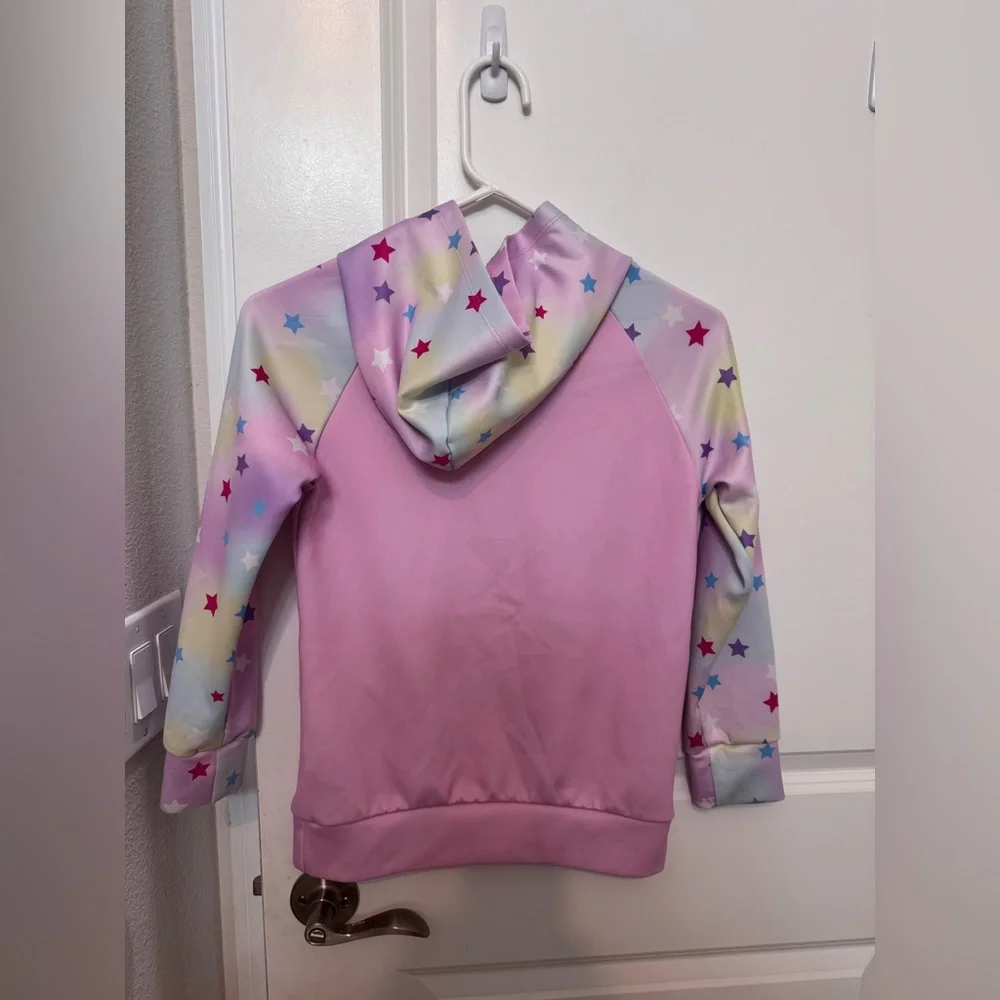 JXstar Girls Pink Unicorn Girls Hoodie Size 8-9Y